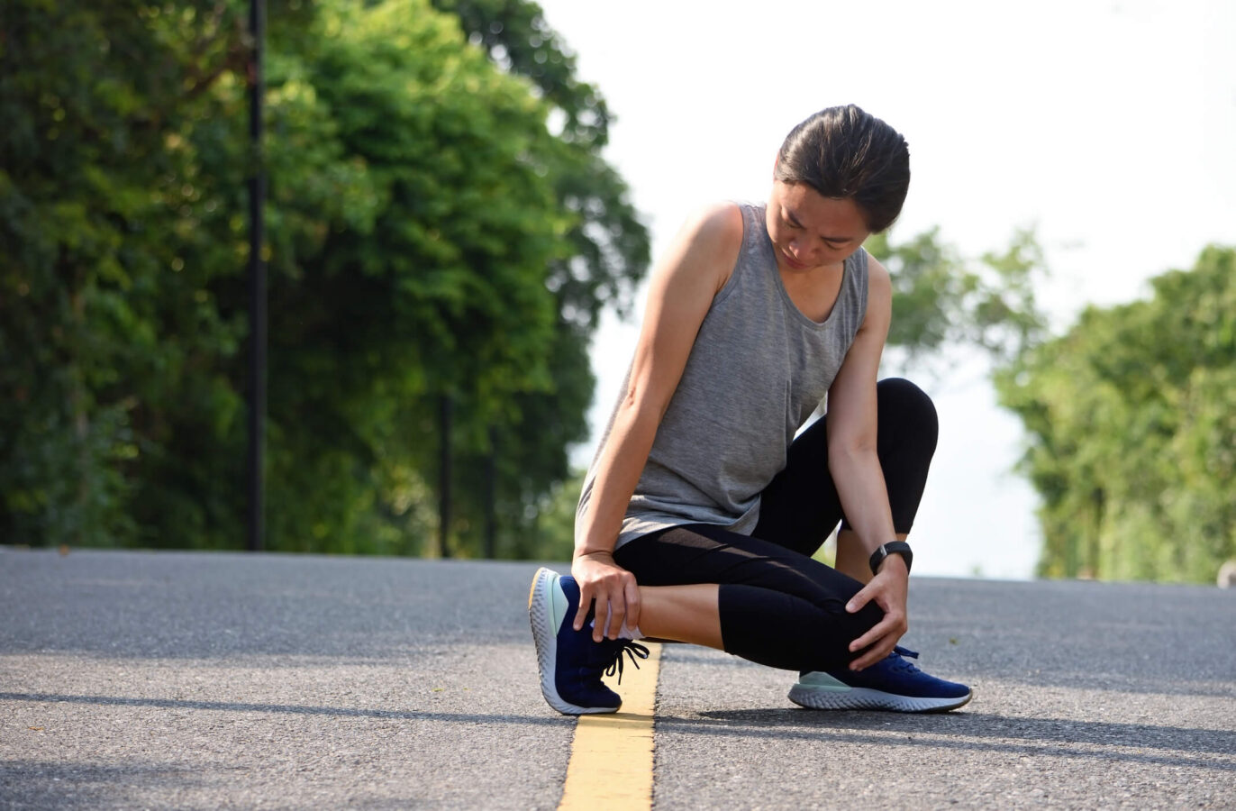different types of ankle pain