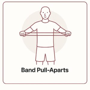 Shoulder injury prevention exercise guide image of Band Pull-Aparts